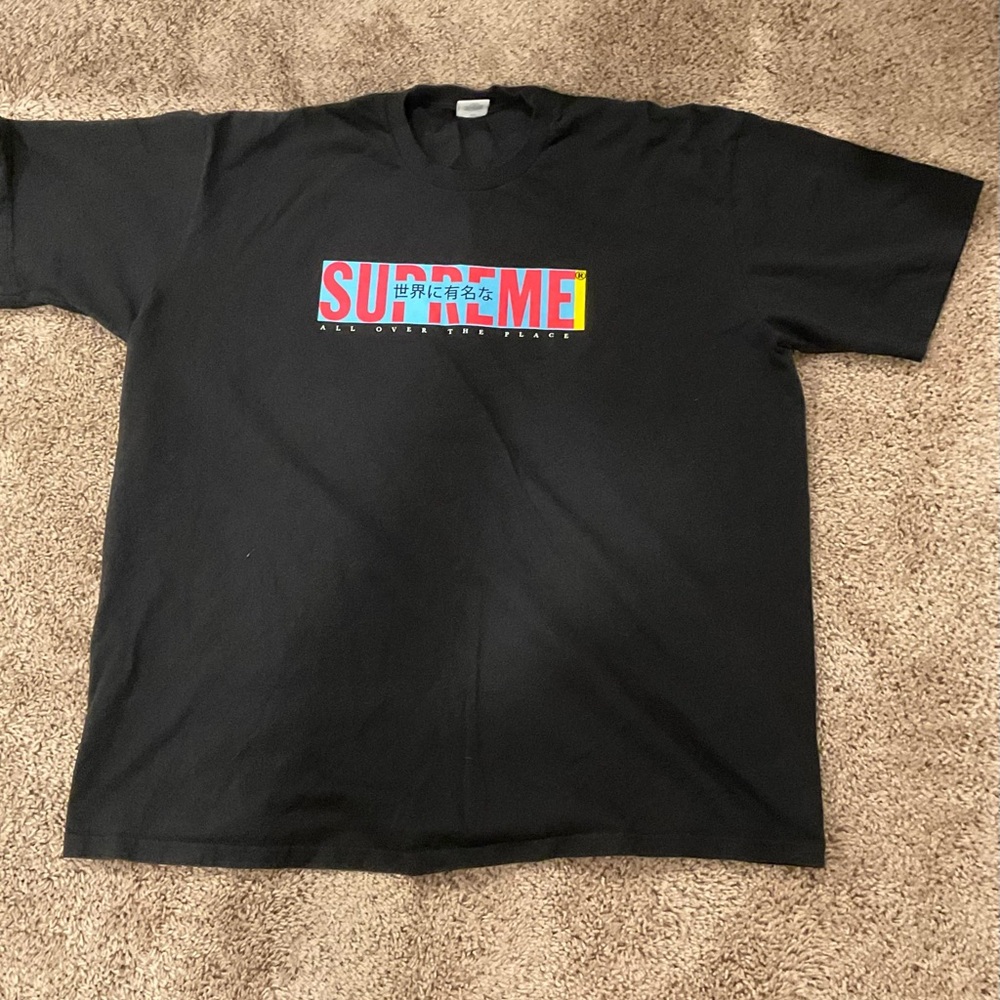 Black Supreme XXL Tee
